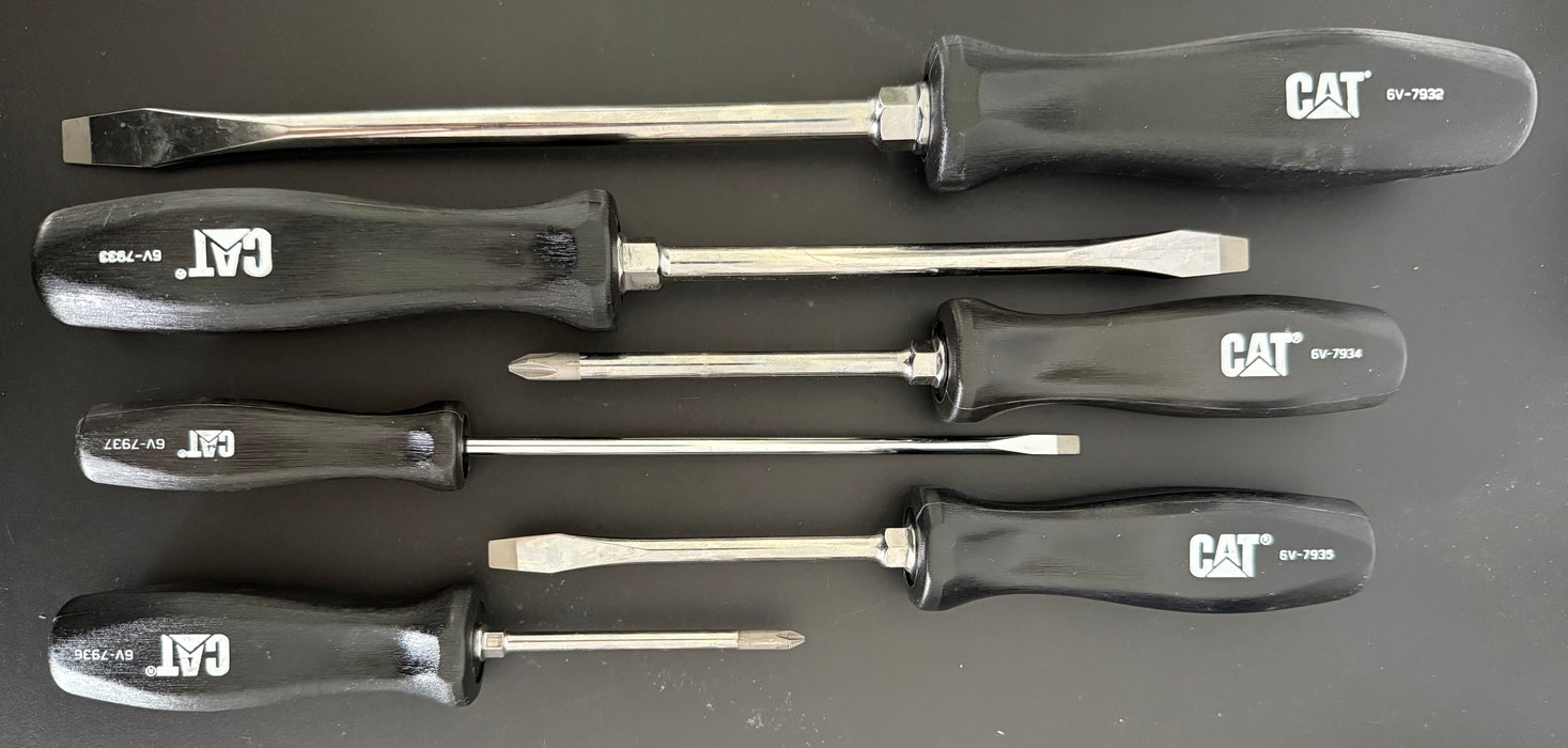 CAT 6 Piece Screwdriver Set 162-7804