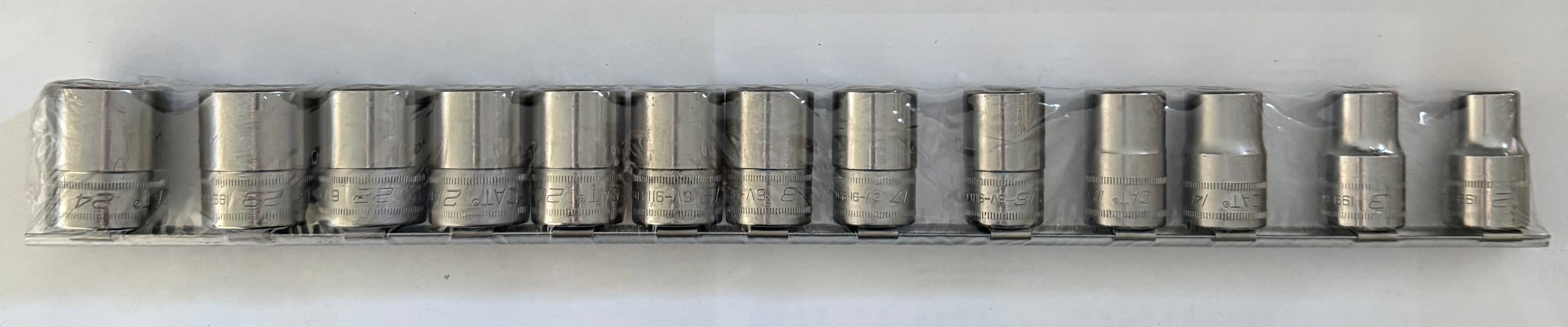 CAT 13 Piece Metric Socket Set 1/2" Drive 12 Point 199-6156