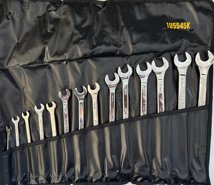CAT 14 Piece Metric Combination Wrench Set 1U-5545