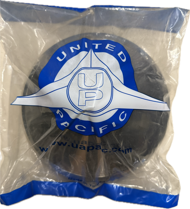 Stainless Rear Hub Cap - X-Pointed