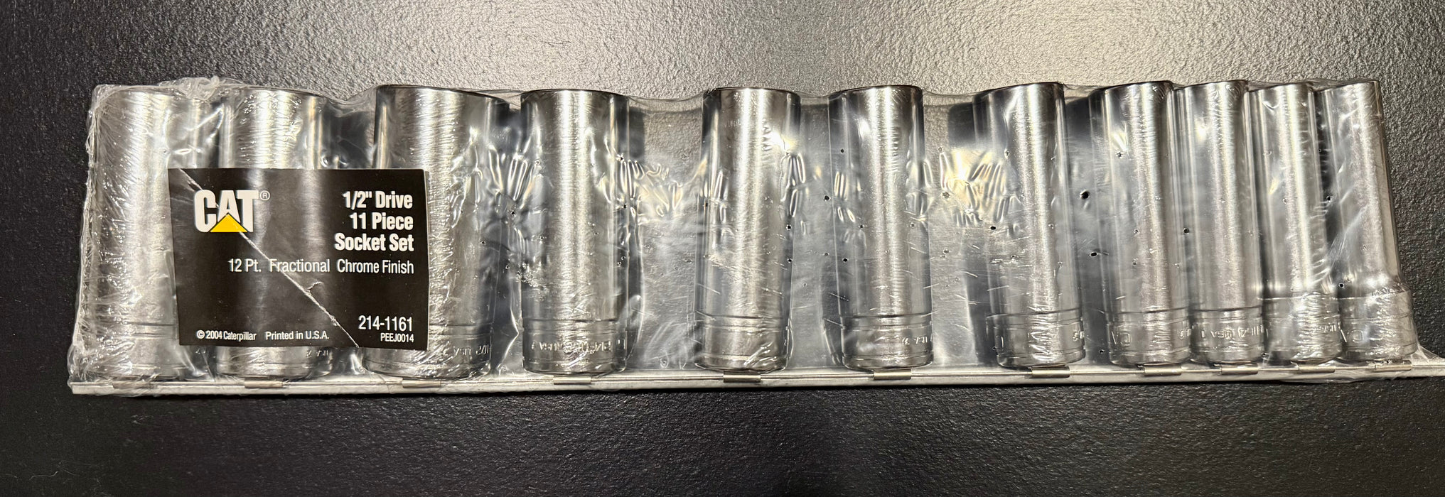 CAT 11 Piece Imperial Socket Set 1/2" Drive 12 Point 214-1161