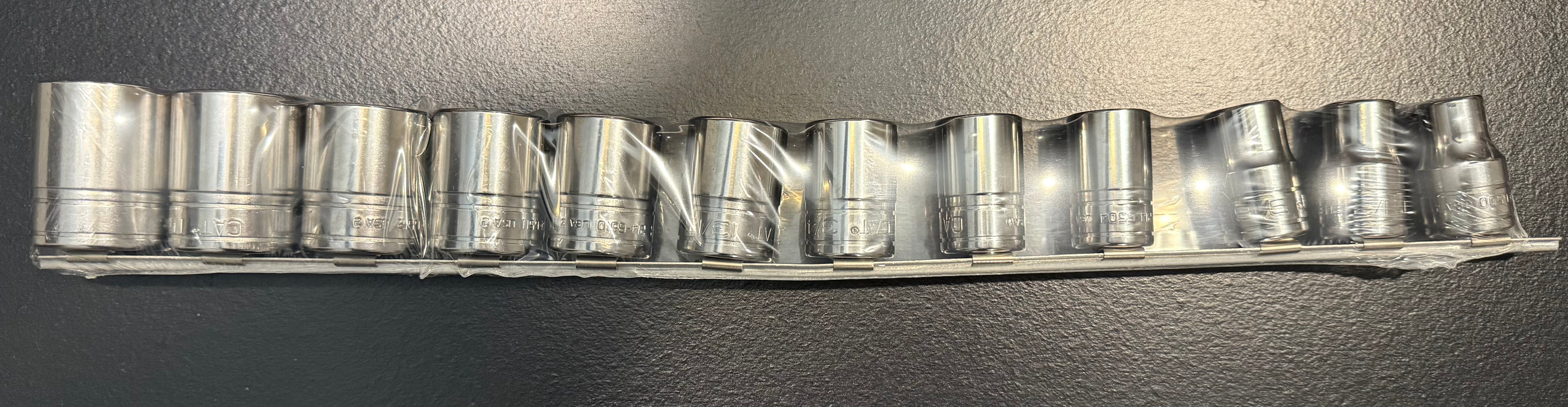 CAT 12 Piece Imperial Socket Set 1/2" Drive 6 Point 214-6498