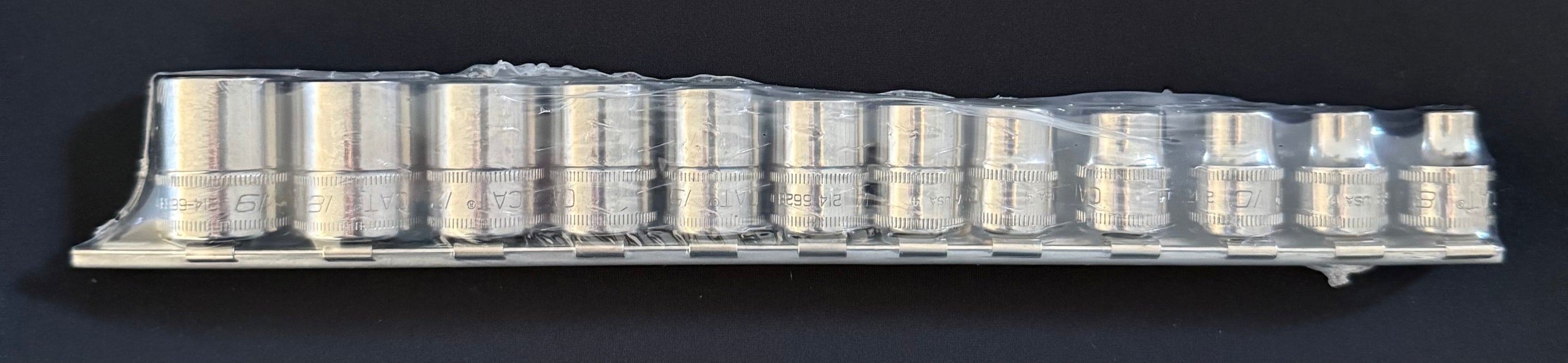 CAT 12 Piece Metric Socket Set ⅜" Drive 6 Point 214-6620
