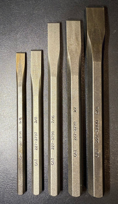 CAT 5 Piece Chisel Group 227-3795