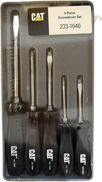CAT 5 Piece Screwdriver Set 233-1640