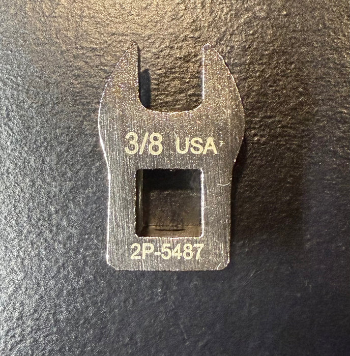 CAT Individual ⅜" Imperial Open-End Crowfoot Wrench 2P-5487