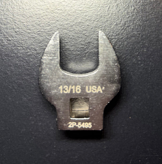 CAT Individual 13/16" Imperial Open-End Crowfoot Wrench 2P-5495