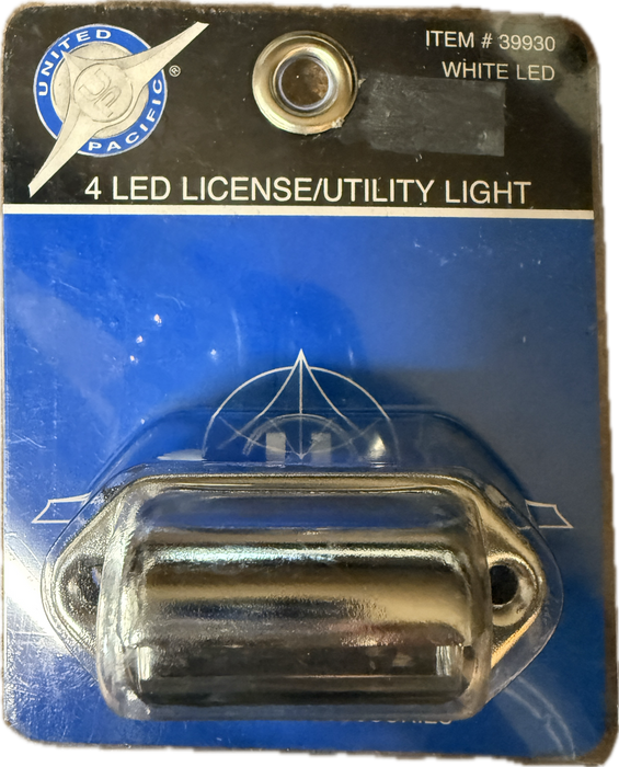 4 LED Licence Light - White LED