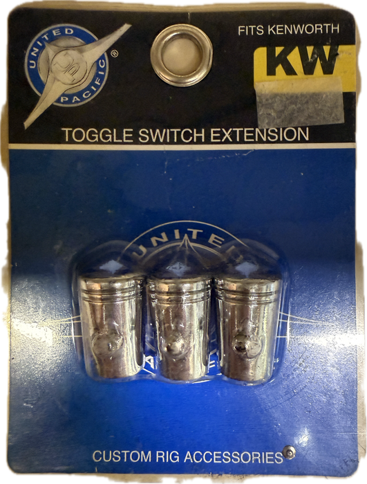 Mini Kenworth Toggle Switch Extension - Blue Diamond (3 Pack)