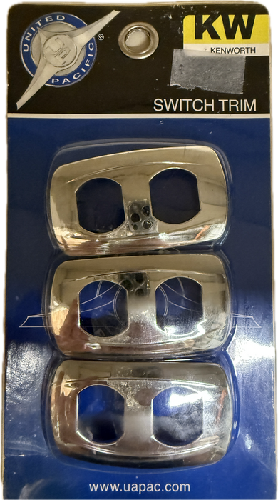 Kenworth Chrome Rocker Switch Trim