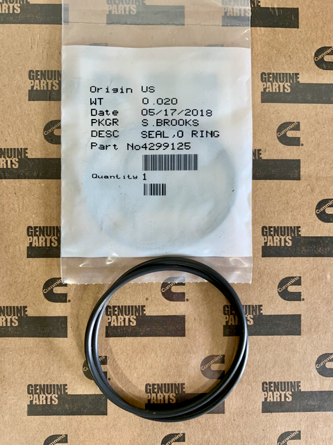 Cummins Seal O Ring Valve Cam Support 4299125