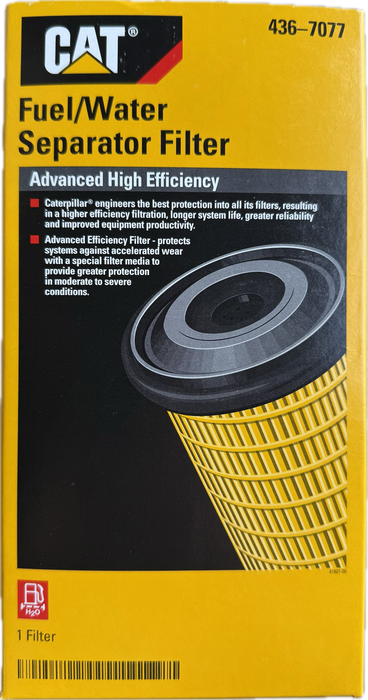 CAT Fuel / Water Separator Filter 436-7077