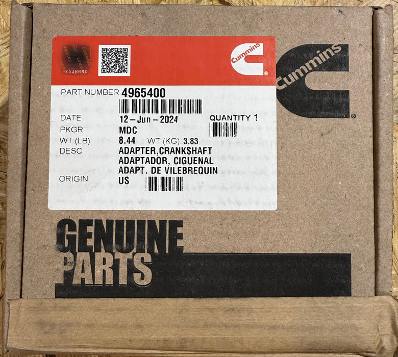 Cummins Crankshaft Adaptor 4965400