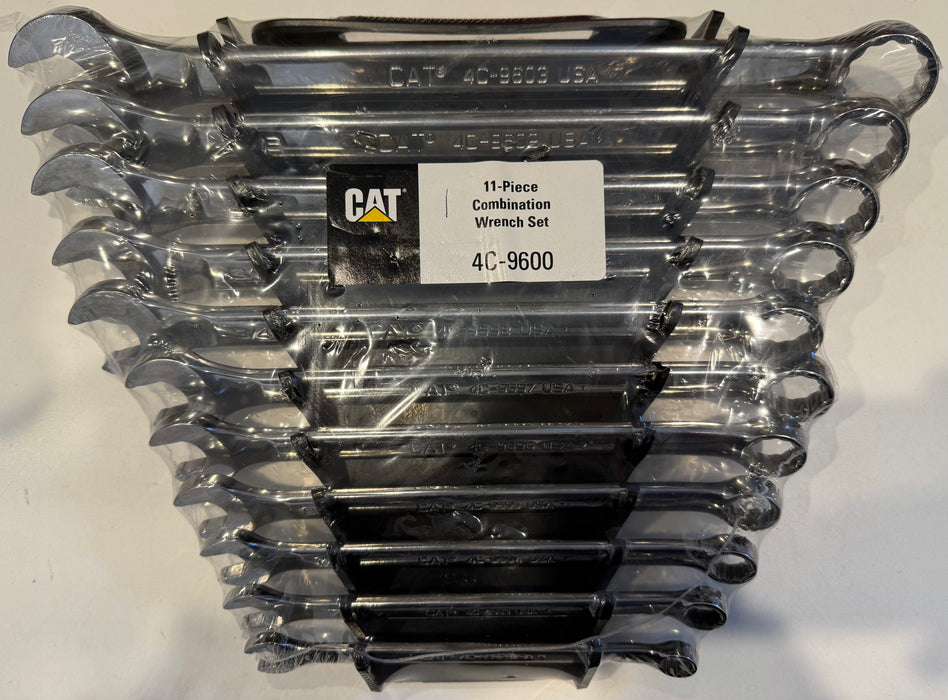 CAT 11 Piece Imperial Combination Wrench Set 4C-9600