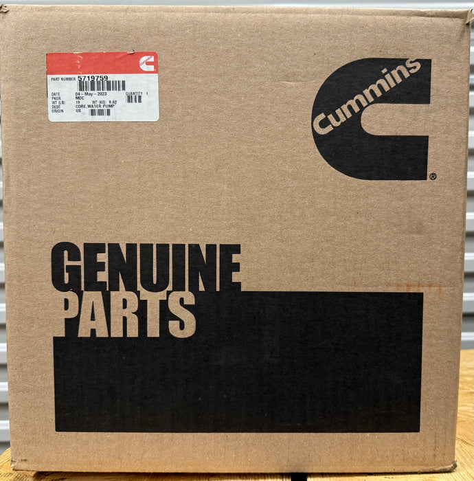 Cummins Water Pump Rotating Assembly 5719759