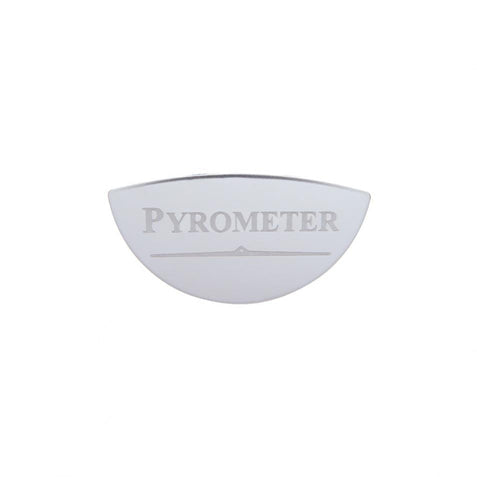 Kenworth Gauge Plate - Pyrometer