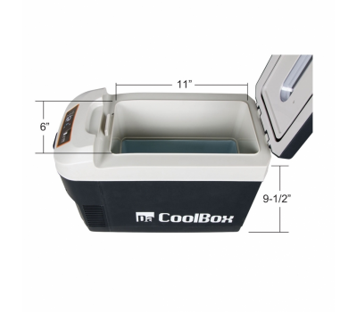 10 Litre 12V DC Powered Thermoelectric Cooler / Warmer