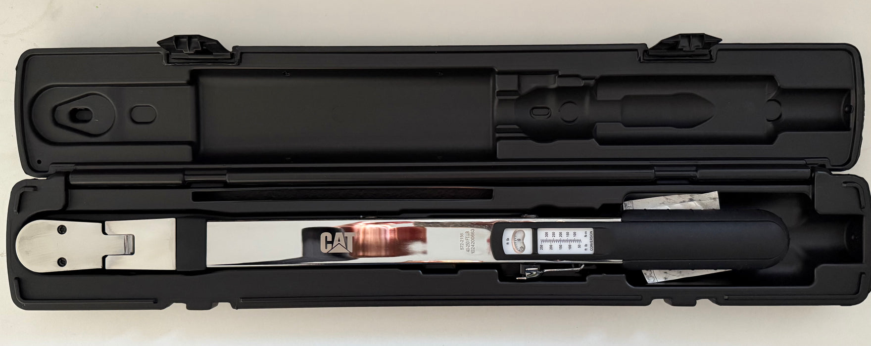 CAT 1/2" Drive Flex Head Torque Wrench 572-2156
