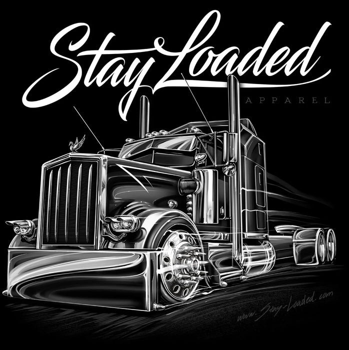 Stay Loaded Moving Freight Kenworth T-Shirt