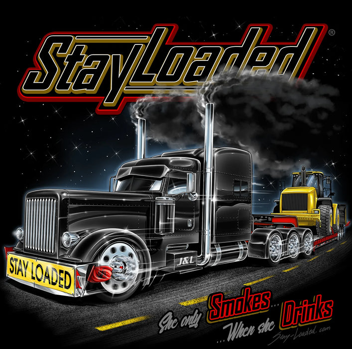 Stay Loaded She Drinks T-Shirt