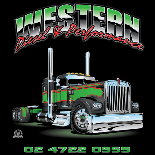 Western Diesel & Performance Green Youth T-Shirt