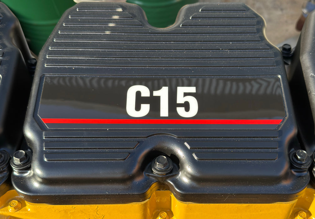 CAT C15 Identification Film - Long Strip 178-0482