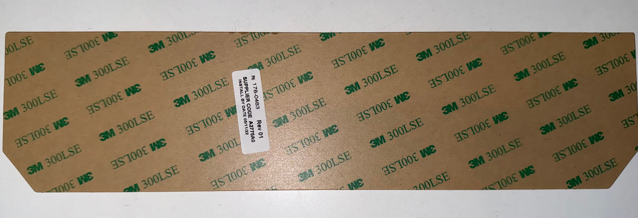 CAT C16 Identification Film - Long Strip 178-0483