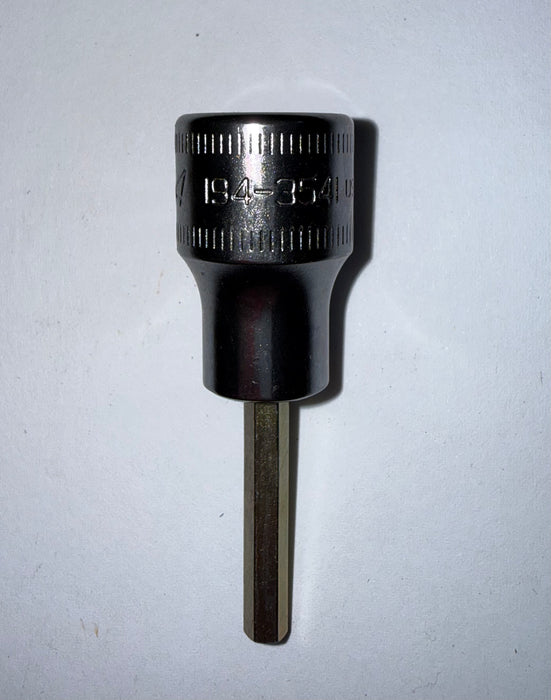 CAT Individual Metric Hex Driver 4.0mm 3/8" Drive 194-3541