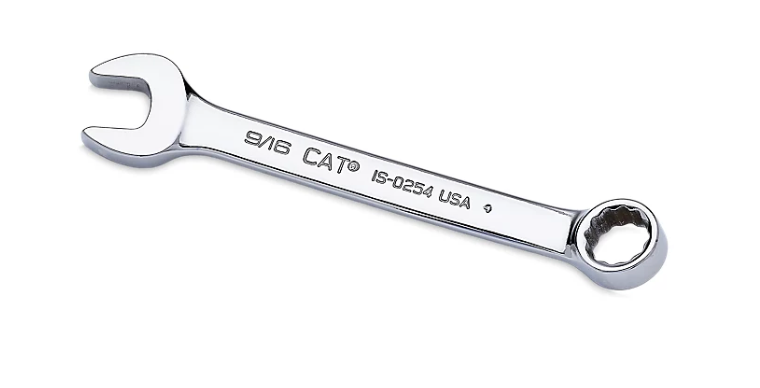 CAT Individual Imperial Short Length 9/16 inch Combination Wrench 1S-0254