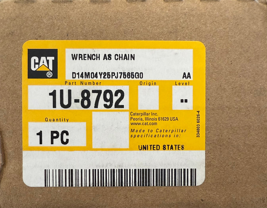 CAT Chain Wrench 1U-8792