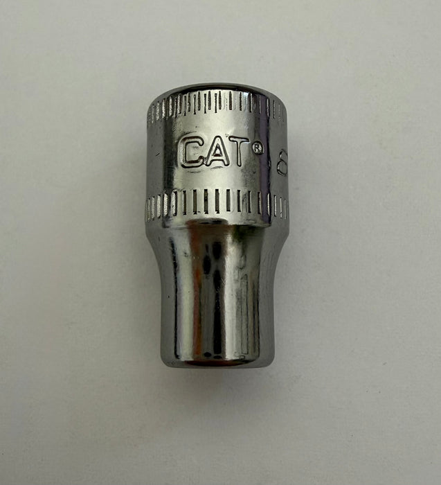 CAT Individual Metric Socket 1/4" Drive 6mm 6 Point 200-8419
