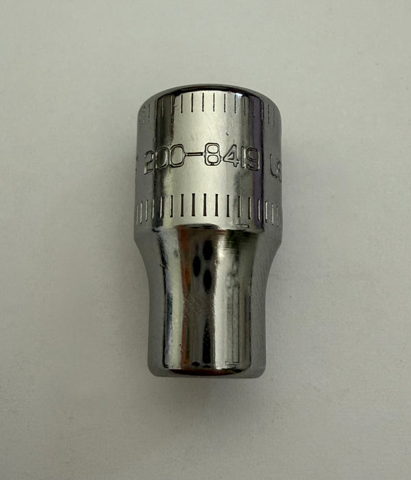 CAT Individual Metric Socket 1/4" Drive 6mm 6 Point 200-8419