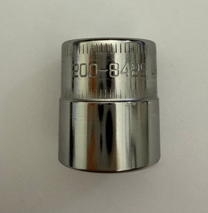 CAT Individual Metric Socket 1/4" Drive 15mm 6 Point 200-8429