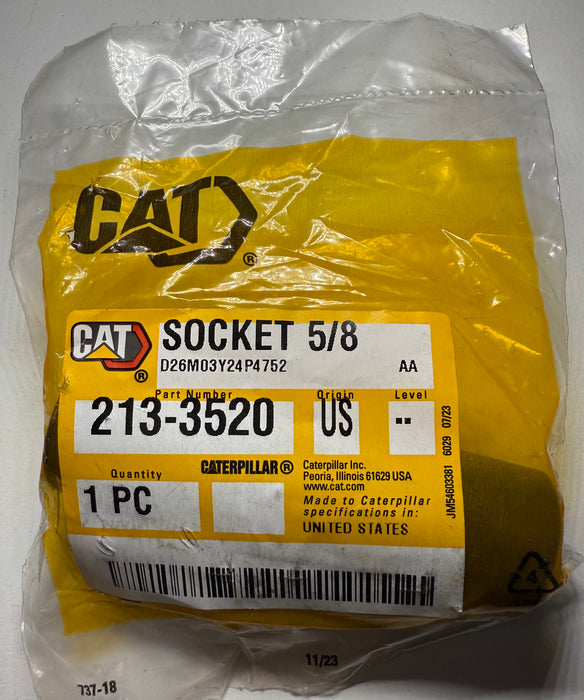 CAT Individual Imperial Impact Socket 5/8" 6 Point 213-3520