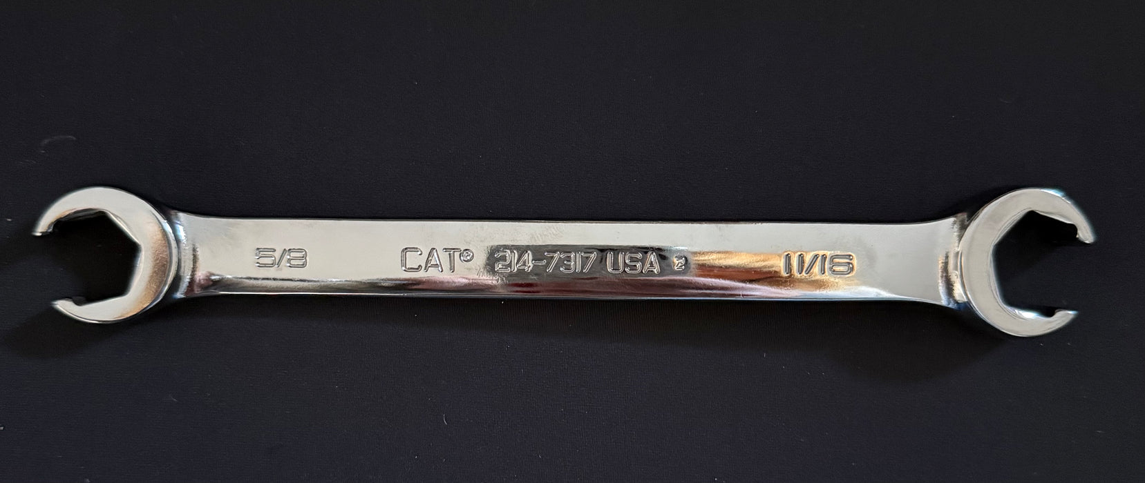 CAT 3 Piece Double End Flare Nut Wrench Set 214-7335
