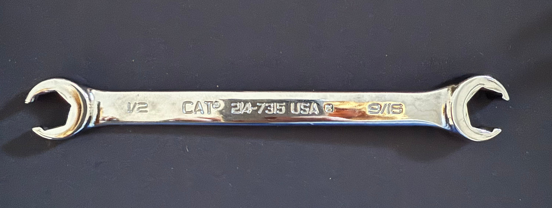 CAT 3 Piece Double End Flare Nut Wrench Set 214-7335