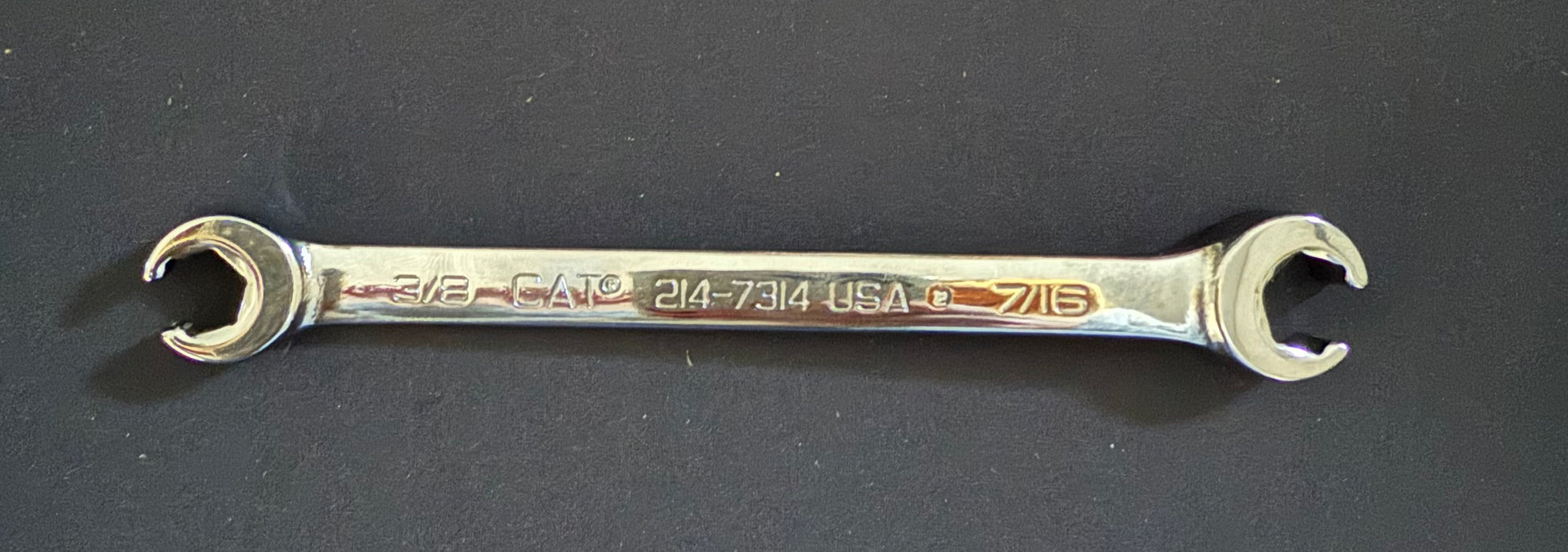 CAT 3 Piece Double End Flare Nut Wrench Set 214-7335