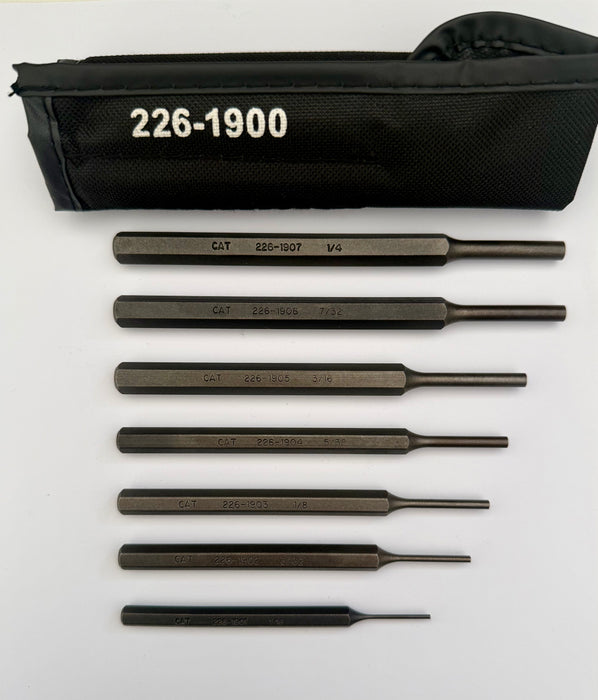 CAT 7 Piece Pin Punch Set 226-1900