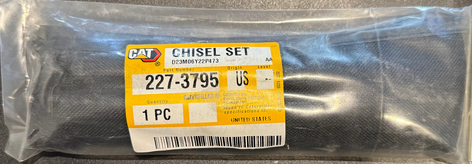 CAT 5 Piece Chisel Group 227-3795
