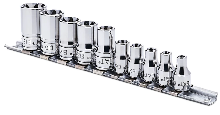 CAT 10 Piece Torx Driver Socket Set 227-4383