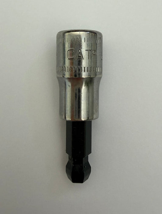 CAT Individual Metric Hex Ball Driver 6.0mm 1/4" Drive 243-5186