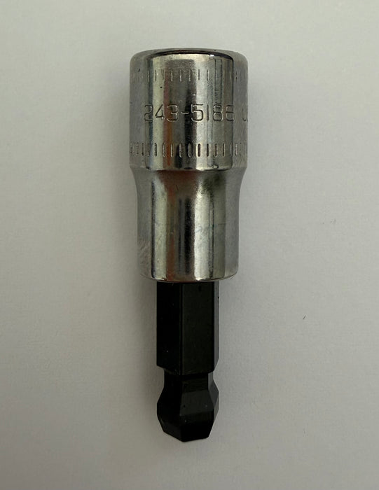 CAT Individual Metric Hex Ball Driver 6.0mm 1/4" Drive 243-5186