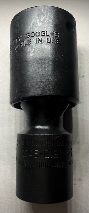 CAT Individual Metric Universal Impact Socket 16mm ½" Drive 6 Point 246-8191