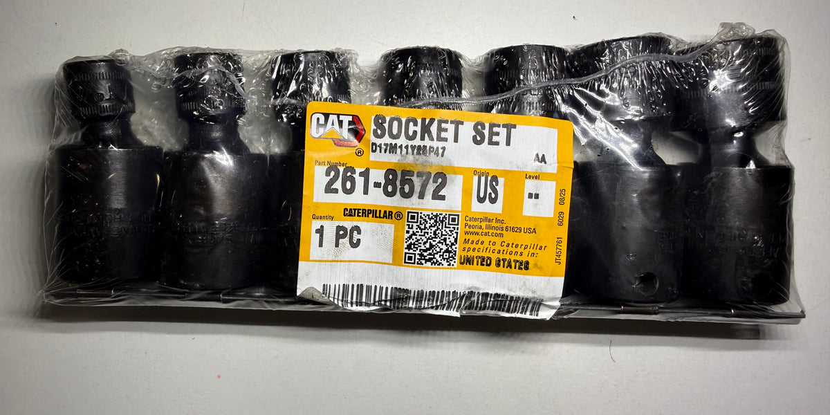 CAT 7 Piece Metric Universal Swivel Impact Socket Set ⅜