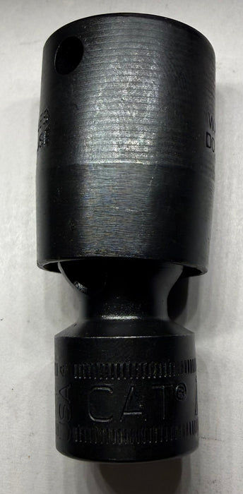 CAT Individual Metric Universal Swivel Impact Socket 13mm ⅜" Drive 6 Point 261-8575