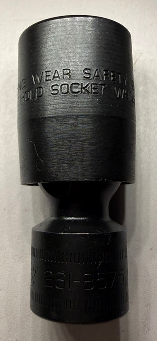 CAT Individual Metric Universal Swivel Impact Socket 13mm ⅜" Drive 6 Point 261-8575
