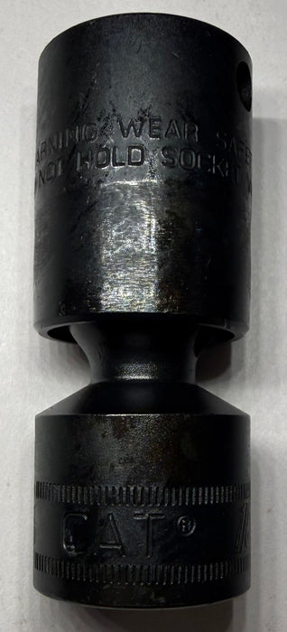 CAT Individual Metric Universal Swivel Impact Socket 18mm ⅜" Drive 6 Point 261-8579
