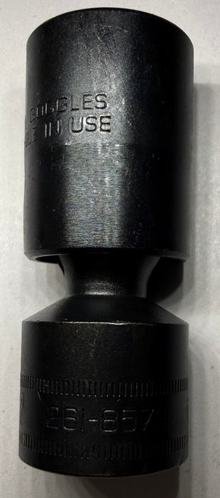 CAT Individual Metric Universal Swivel Impact Socket 18mm ⅜" Drive 6 Point 261-8579