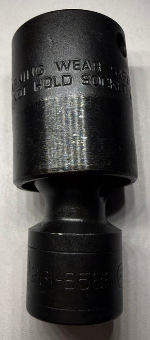 CAT Individual Imperial Universal Impact Socket ½ Inch 6 Point ⅜" Drive 261-8586