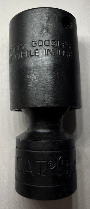 CAT Individual Imperial Universal Impact Socket 9/16 Inch 6 Point ⅜" Drive 261-8587